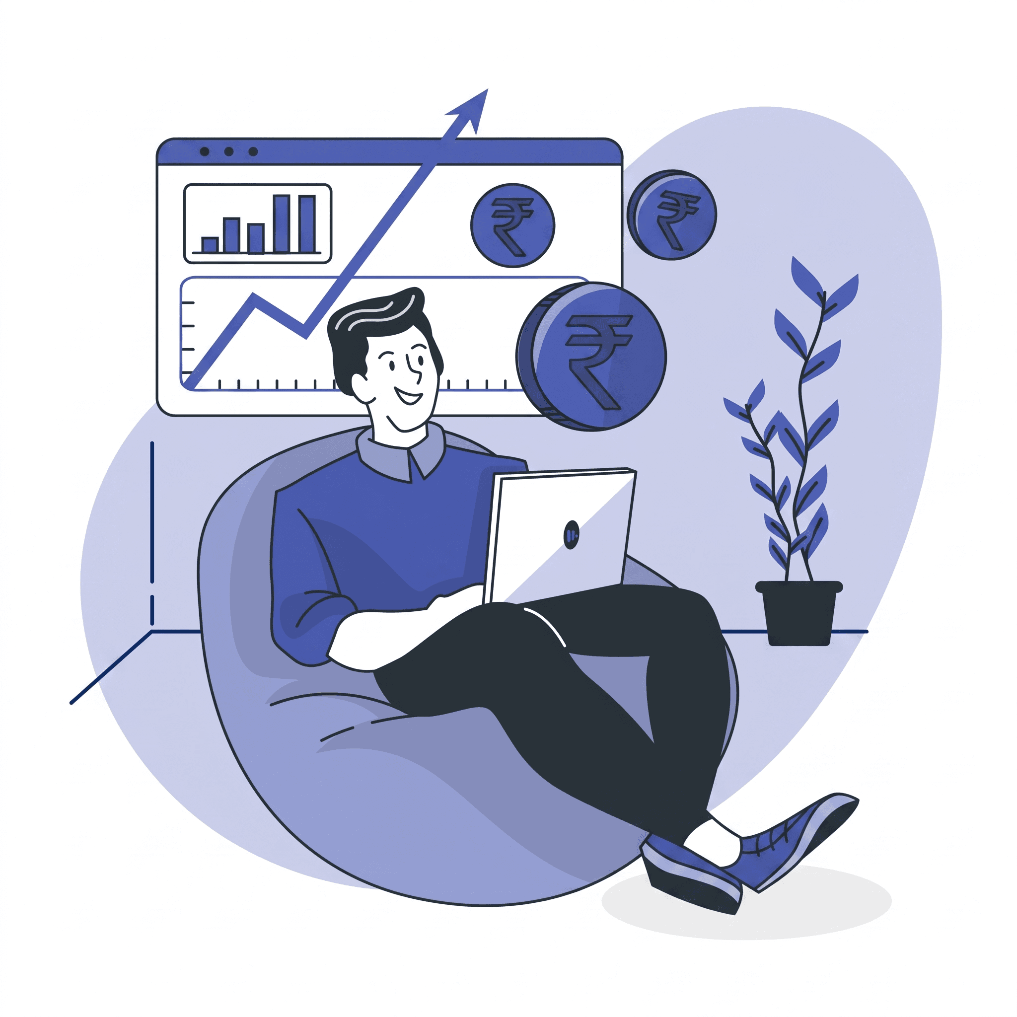 Illustration of revenue and growth